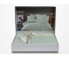 Постельное белье с простыней на резинке (160х200х30 см) Charlotte - Mint (Turkey), евро комплект